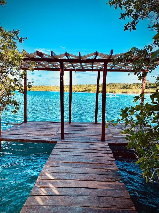 Hotel Y Beach Club Casa Mia Xulha -Bacalar Xul-Ha 外观 照片